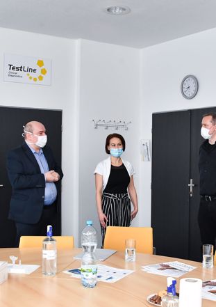 The mayor of Brno visited TestLine