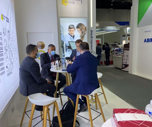 We were at the Medlab Middle East show!