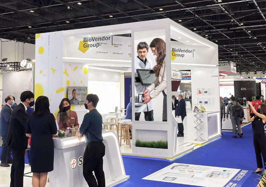 Medlab exhibition started BioVendor Group’s 30th birthday celebrations